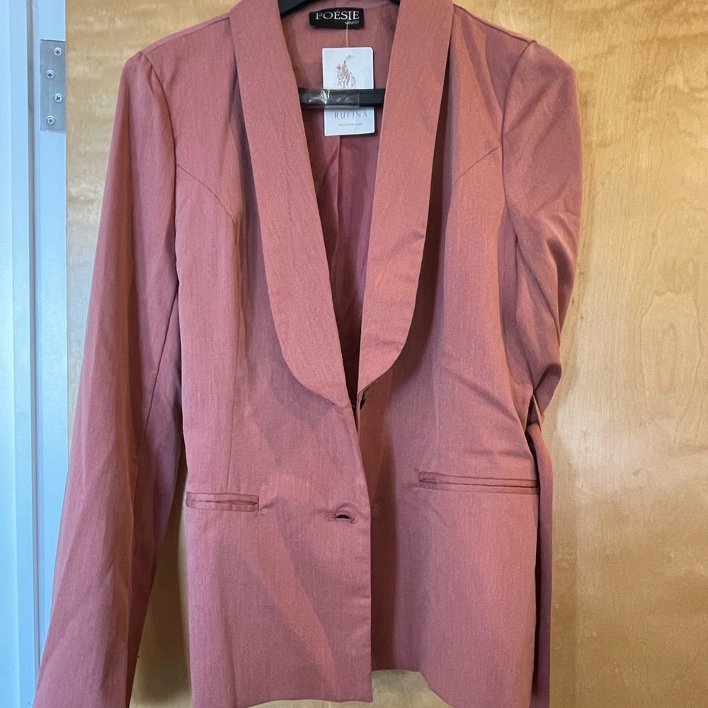 Pink blazer